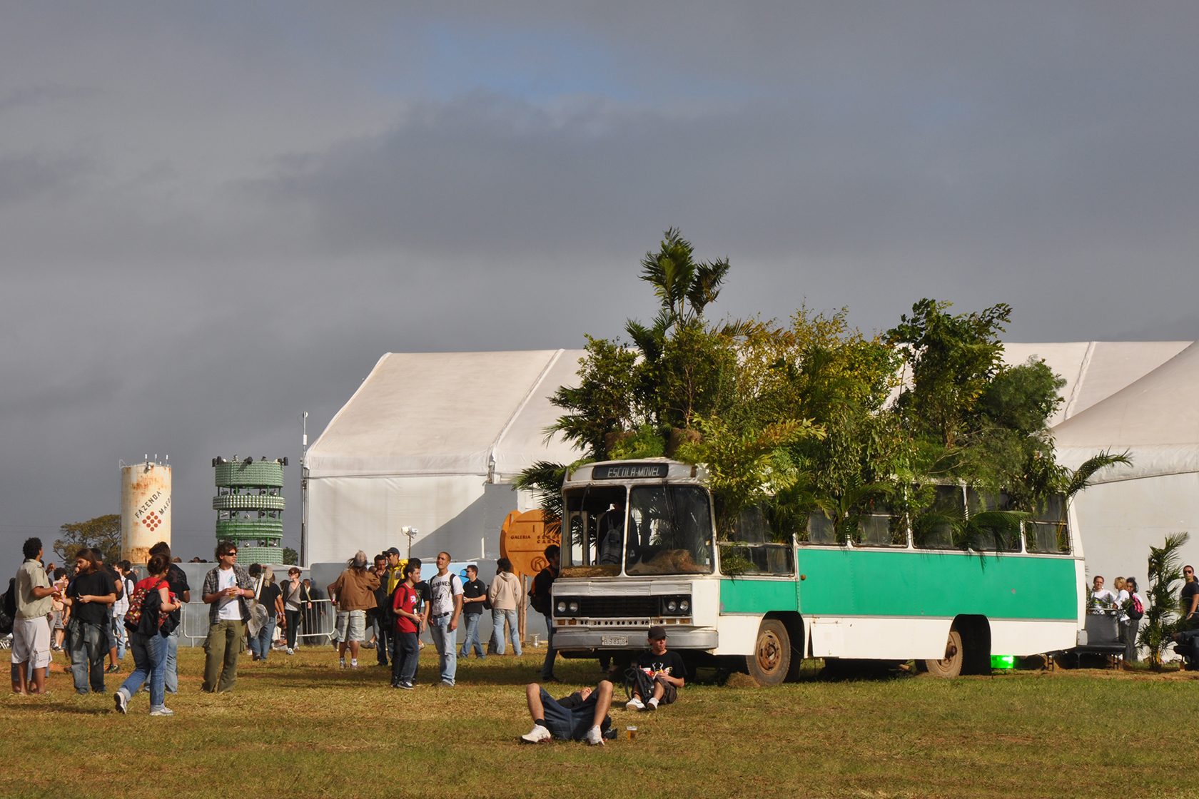 SWU Visual Arts had the participation of the ATTACK in the planning and production of the art instal